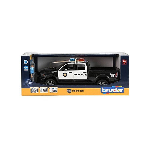 Bruder Police Ram With Policeman And Light & Sound Module (02505)