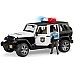 Bruder Jeep Wrangler Unlimited Rubicon Police Vehicle With Policeman (02526)