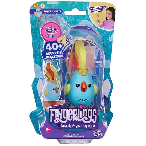 Fingerlings Bird Blue (3132)