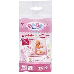 Baby Born Nappies 5 Pack (826508)