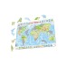 Puzzle Larsen World Map 80pc (k4) Puzzle Larsen World Map 80pc (k4)