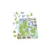 Larsen Puzzle Denmark With Animals (66 Pcs) (k78) Larsen Puzzle Denmark With Animals (66 Pcs) (k78)