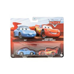 Disney Pixar Cars Sally And Lightning Mcqueen (set Of 2) (htx07)
