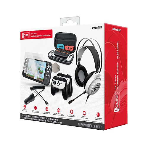 Dreamgear Gamers Kit (oled Model) Black/white