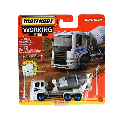 Matchbox Real Working Rigs Cement King Hd (hvv13)