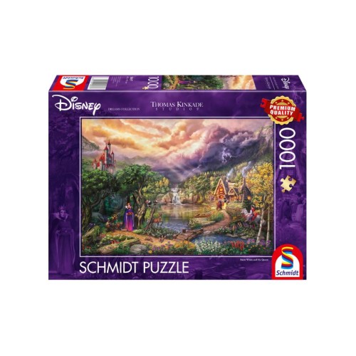 Puzzle Schmidt Thomas Kinkade Disney Snow White And The Queen 1000pc (sch8037)