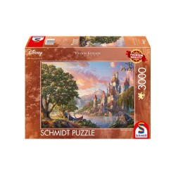 Puzzle Schmidt Thomas Kinkade Disney Belle's Magicall World 3000pc (sch7372)
