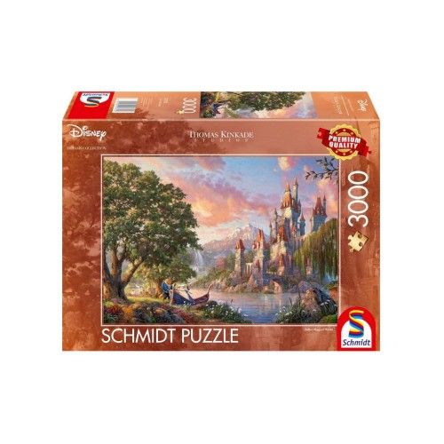 Puzzle Schmidt Thomas Kinkade Disney Belle's Magicall World 3000pc (sch7372)