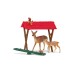Schleich Farm World Feeding The Forest Animals (42658)