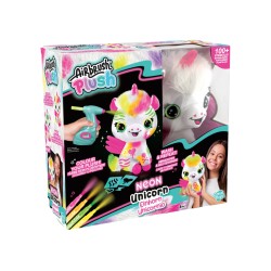 Airbrush Plush Neon Unicorn (111024)