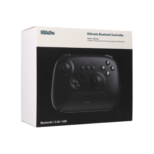 Controller 8bitdo Ultimate With Charging Dock Black