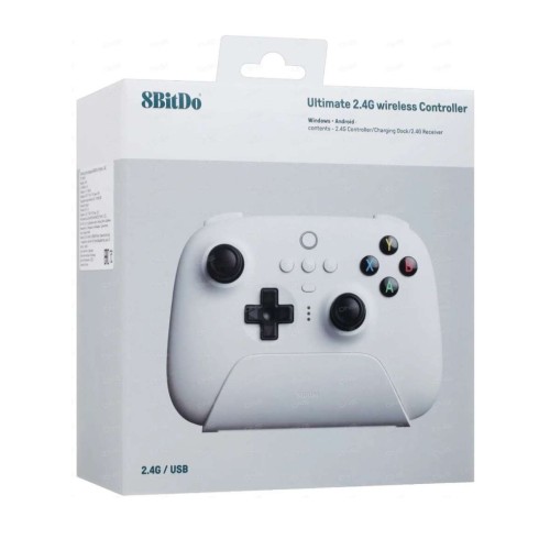 Controller 8bitdo Ultimate With Charging Dock White
