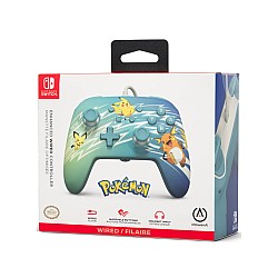 Controller Powera Enhanced Wired Pikachu Evolution