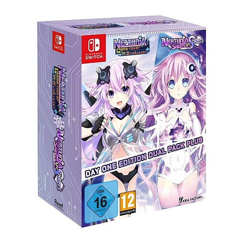 Neptunia Game Maker R Evolution Neptunia Sisters Vs Sisters Day One Edition Dual Pack Plus