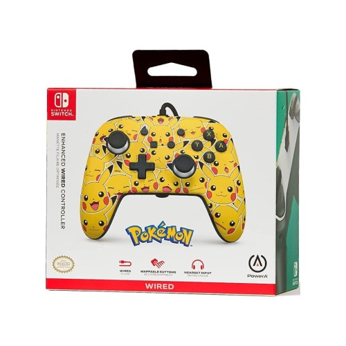 Controller Powera Enhanced Wired Pikachu Moods