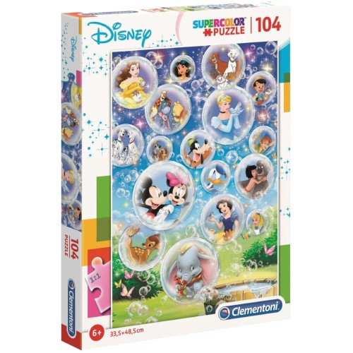 Clementoni Puzzle Super Disney Characters (104 Pcs) (27119)