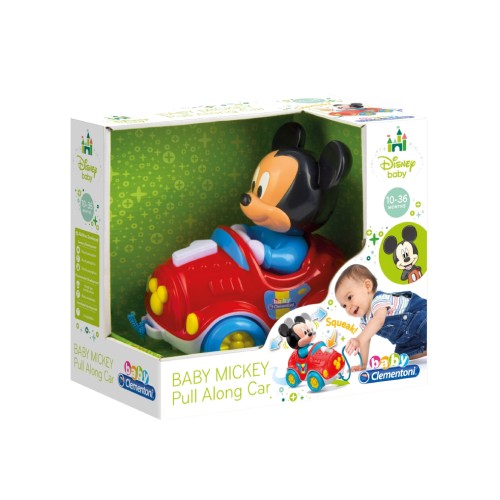 Clementoni Baby Mickey Pull Along Car (17208)