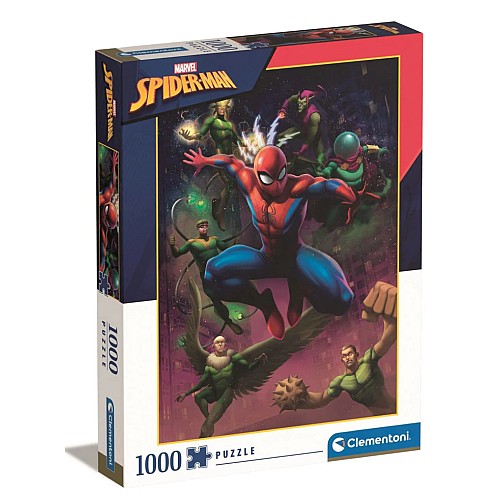 Clementoni Puzzle Spiderman Illustrated (1000 Pcs) (39742)
