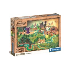 Clementoni Story Maps Puzzle Disney Snow White (1000 Pcs) (39814)