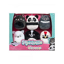 Squishville 6 Pack S7 Black And White Squad