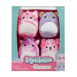 Squishville 4 Pack S7 Sleepover Squad
