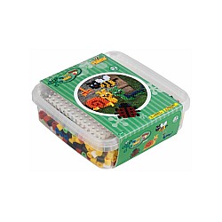 Hama Beads Maxi Beads And Pegboard In Box (8744)