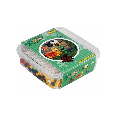 Hama Beads Maxi Beads And Pegboard In Box (8744)