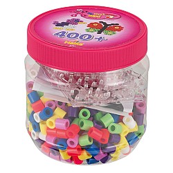Hama Maxi Beads 400 Beads + 2 Pin Plates (388791)