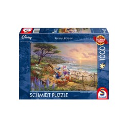 Puzzle Schmidt Thomas Kinkade Disney Donald & Daisy A Duck Day Afternoon (1000 Pieces) (sch9515)