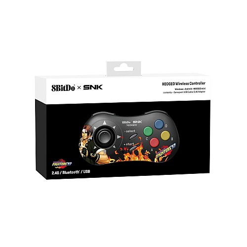 8bitdo Neogeo Wireless Pad Kyo Kusanagi