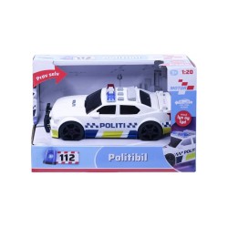 Motor 112 Police Car With Light & Sound 19cm (i-1600012)