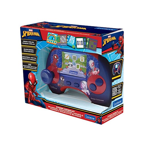 Lexibook Spider-man Educational Bilingual Console With Lcd Screen (jcg100spi1)