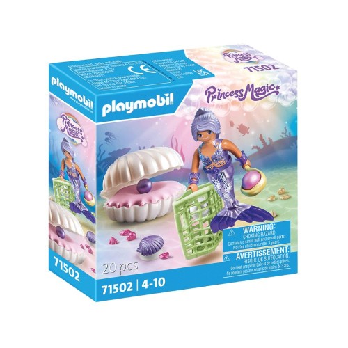 Playmobil Mermaid With Pearl Seashell (71502)