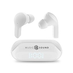 Earpods Ms Slide 3eq Lcd Tws Bt White