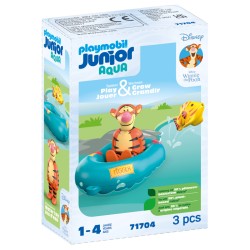 Playmobil 1.2.3 & Disney Tigger's Rubber Boat Ride (71704)