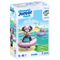 Playmobil 1.2.3 & Disney Minnie's Beach Trip (71706)