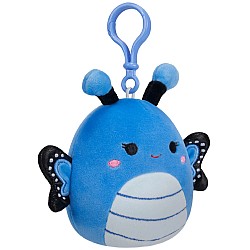 Squishmallows P19 Clip On Plush Waverly 9cm