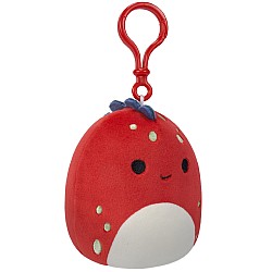 Squishmallowsp19 Clip On Plush Dolan 9cm