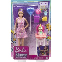 Barbie Skipper Babysitters Doll And Playset Feeding Chair 1 (grp40)