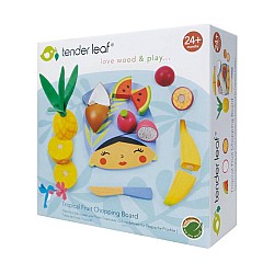 Tender Leaf Tropical Fruit Chopping Board (tl8281)