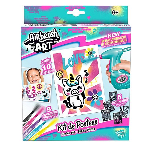Airbrush Art Mini Poster Kit (11015)