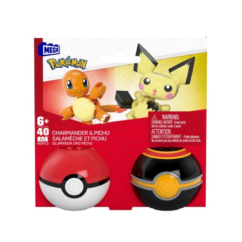 Mega Pokemon Charmander And Pichu Pokeball Hxp13