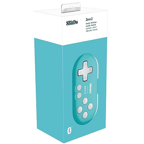 8bitdo Zero 2 Turquoise Edition