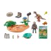 Playmobil Stegosaurus Nest With Egg Thief (71526)