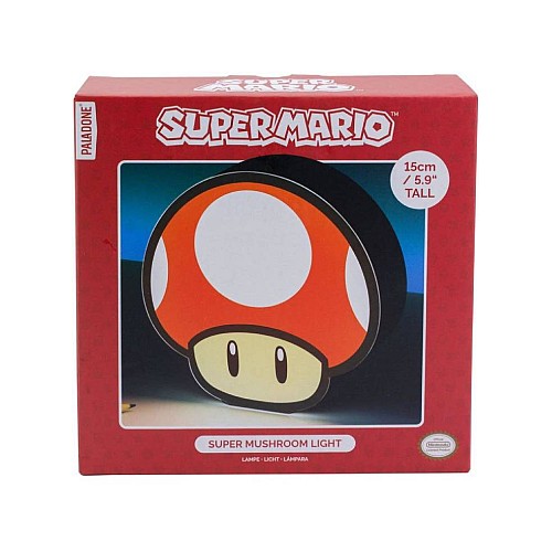 Paladone Super Mario Super Mushroom 2d Light (pp9484nn)