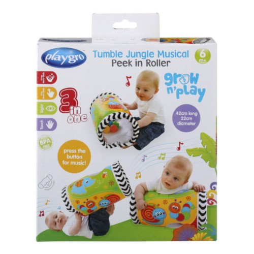Playgro Tumble Jungle Musical Roller (1-0184970)