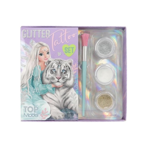 Topmodel Glitter Tattoo Set Fantasy Tiger (0412518)