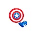 Avengers Captain America Magnetic Shield And Gaunlet (b9944)