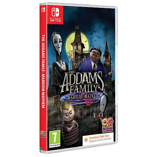 The Addams's Family Mansion Mayhem (code In Box)
