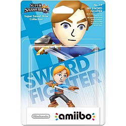 Amiibo Super Smash Bros No49 Mii Sword Fighter